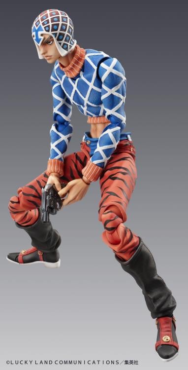 JoJo's Bizarre Adventure: Golden Wind Super Action Statue Guido Mista & Sex Pistols (Reissue) Gallery Image 5