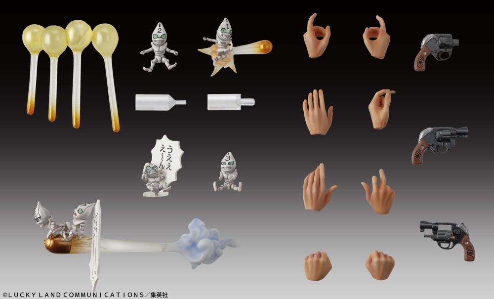 JoJo's Bizarre Adventure: Golden Wind Super Action Statue Guido Mista & Sex Pistols (Reissue) Gallery Image 7