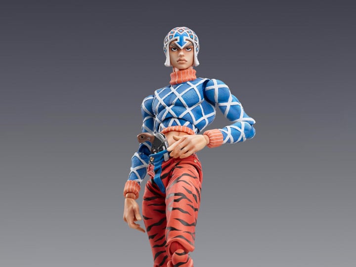 JoJo's Bizarre Adventure: Golden Wind Super Action Statue Guido Mista & Sex Pistols (Reissue) Gallery Image 1