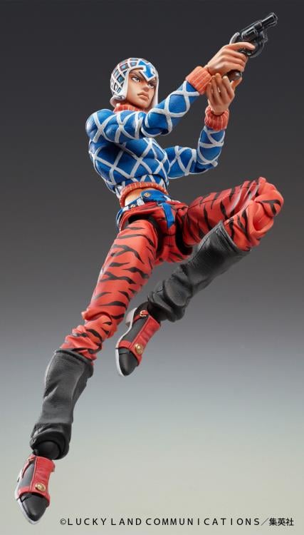 JoJo's Bizarre Adventure: Golden Wind Super Action Statue Guido Mista & Sex Pistols (Reissue) Gallery Image 6