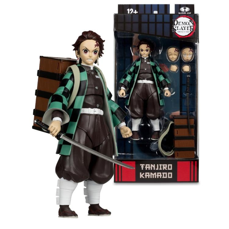 Demon Slayer: Kimetsu no Yaiba Tanjiro Kamado (with Nezuko's Box) 7" Action Figure Gallery Image 10