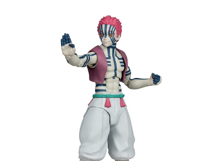 Demon Slayer: Kimetsu no Yaiba Akaza 7" Action Figure Gallery Image 1