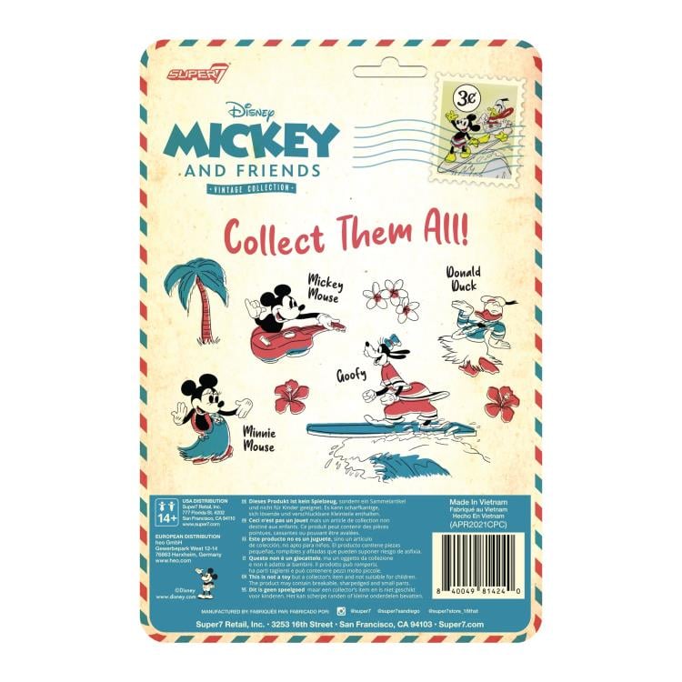 Disney Mickey and Friends ReAction Vintage Collection Set of 6 Figures Gallery Image 19