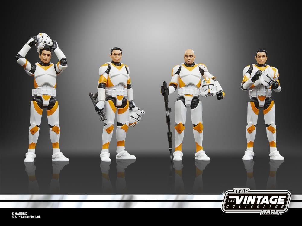 Star Wars: The Vintage Collection Phase II Clone Trooper (212th) Exclusive Four-Pack Gallery Image 6