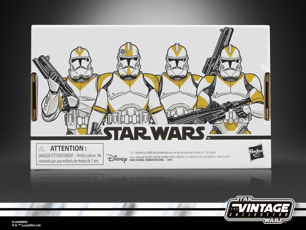 Star Wars: The Vintage Collection Phase II Clone Trooper (212th) Exclusive Four-Pack Gallery Image 8