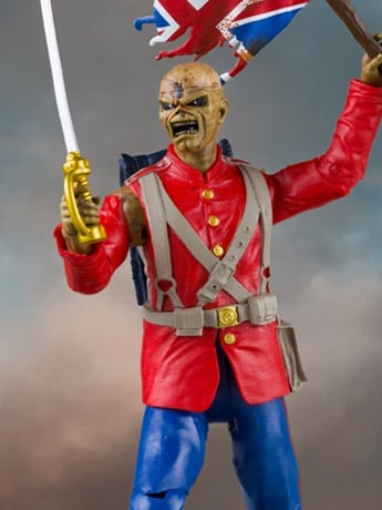 Iron Maiden Music Maniacs Trooper Eddie 6" Limited Edition Figure Gallery Image 2