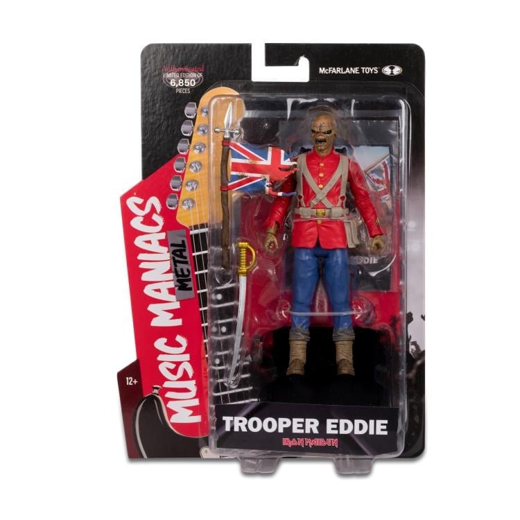 Iron Maiden Music Maniacs Trooper Eddie 6" Limited Edition Figure Gallery Image 13