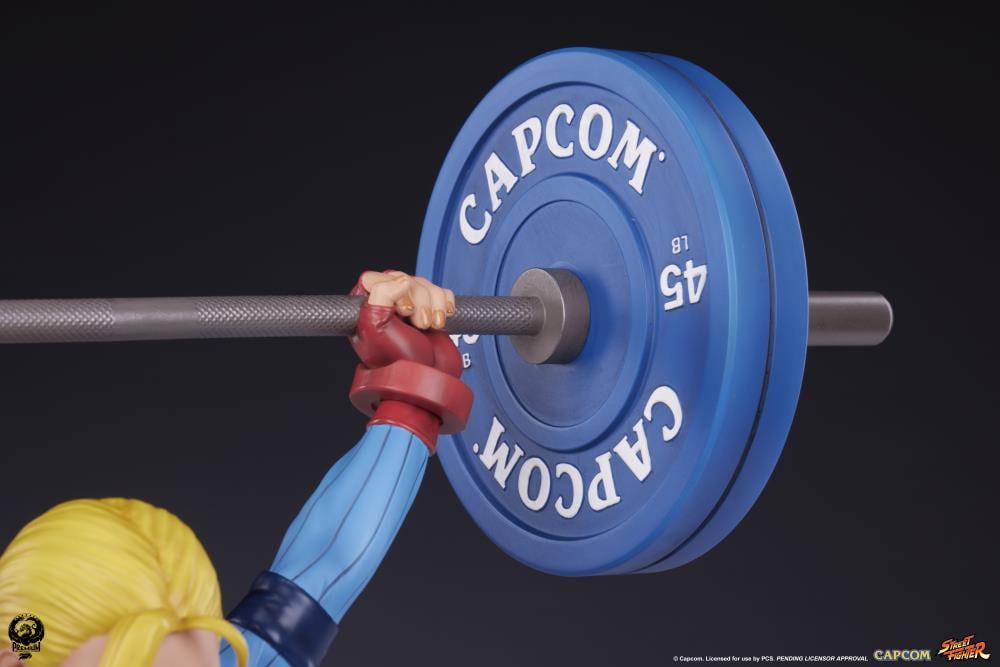 Street Fighter Premier Series Cammy (Powerlifting Alpha Ver.) 1/4 Scale Statue Gallery Image 18