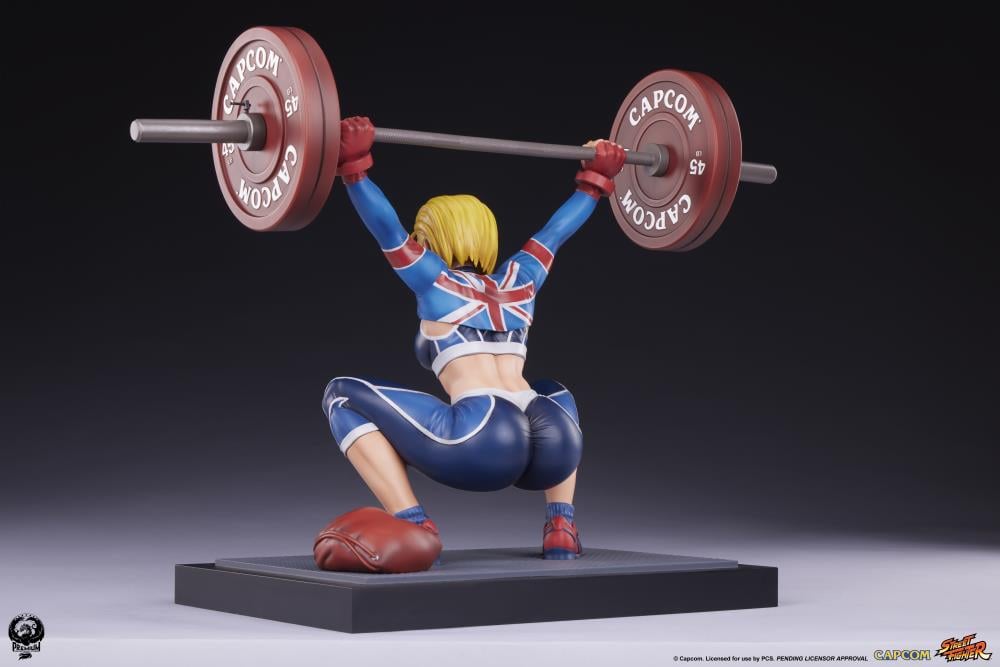 Street Fighter Premier Series Cammy (Powerlifting SF6 Ver.) 1/4 Scale Statue Gallery Image 11