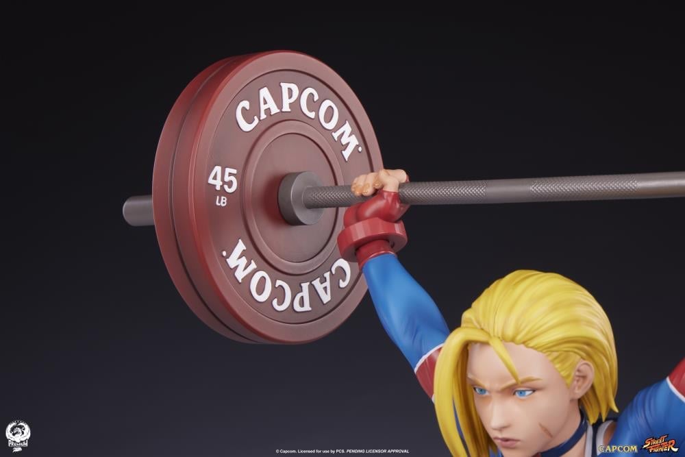 Street Fighter Premier Series Cammy (Powerlifting SF6 Ver.) 1/4 Scale Statue Gallery Image 17