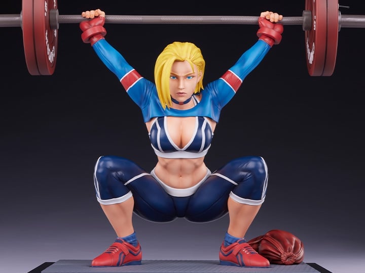 Street Fighter Premier Series Cammy (Powerlifting SF6 Ver.) 1/4 Scale Statue Gallery Image 1