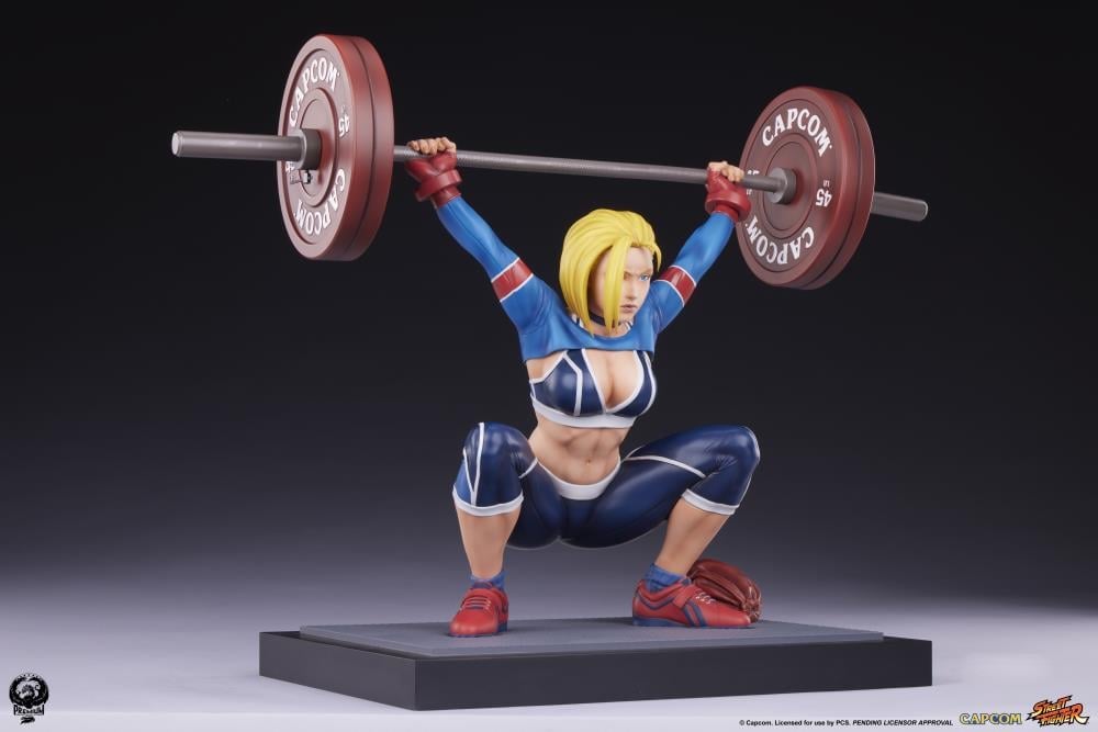 Street Fighter Premier Series Cammy (Powerlifting SF6 Ver.) 1/4 Scale Statue Gallery Image 14