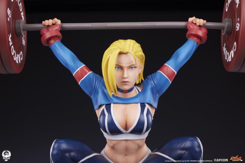 Street Fighter Premier Series Cammy (Powerlifting SF6 Ver.) 1/4 Scale Statue Gallery Image 15