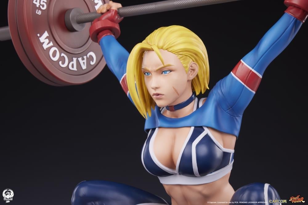 Street Fighter Premier Series Cammy (Powerlifting SF6 Ver.) 1/4 Scale Statue Gallery Image 16