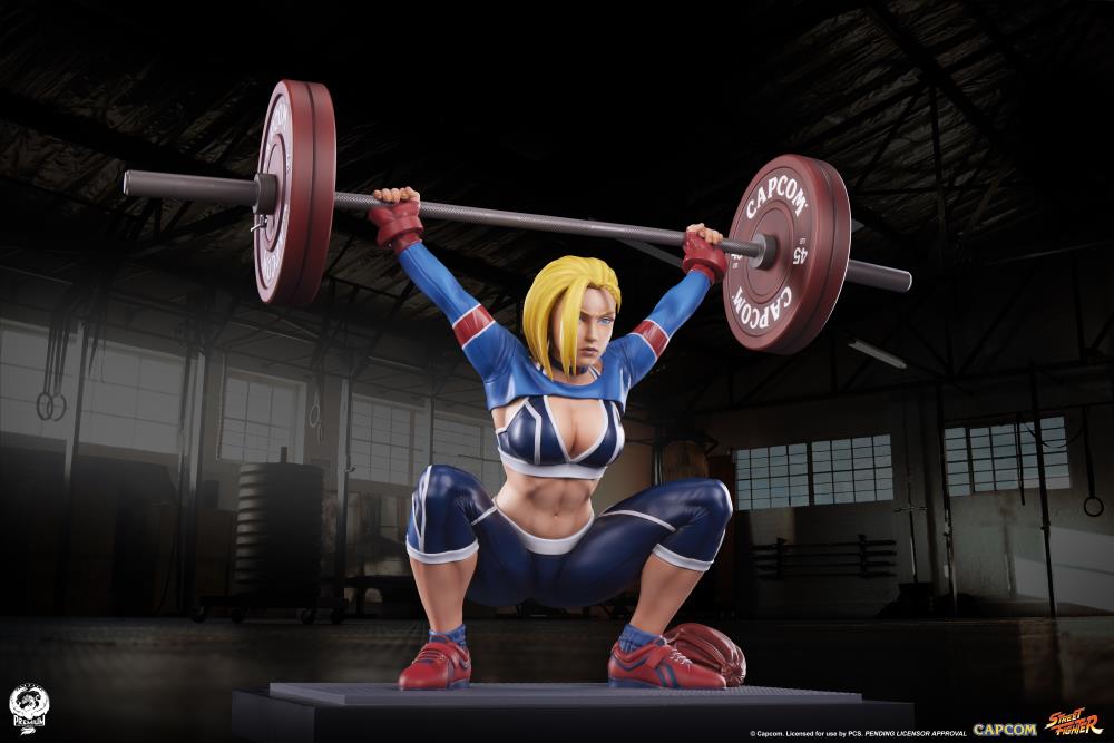 Street Fighter Premier Series Cammy (Powerlifting SF6 Ver.) 1/4 Scale Statue Gallery Image 3