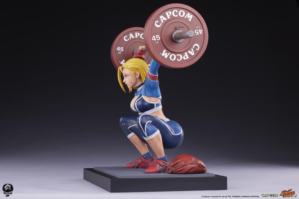 Street Fighter Premier Series Cammy (Powerlifting SF6 Ver.) 1/4 Scale Statue Gallery Image 10