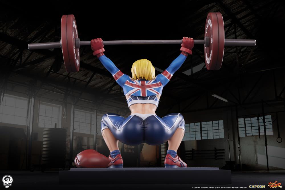 Street Fighter Premier Series Cammy (Powerlifting SF6 Ver.) 1/4 Scale Statue Gallery Image 5