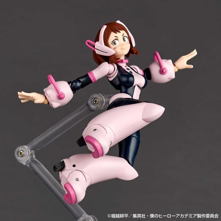My Hero Academia Amazing Yamaguchi Revoltech NR048 Ochaco Uraraka Action Figure Gallery Image 5