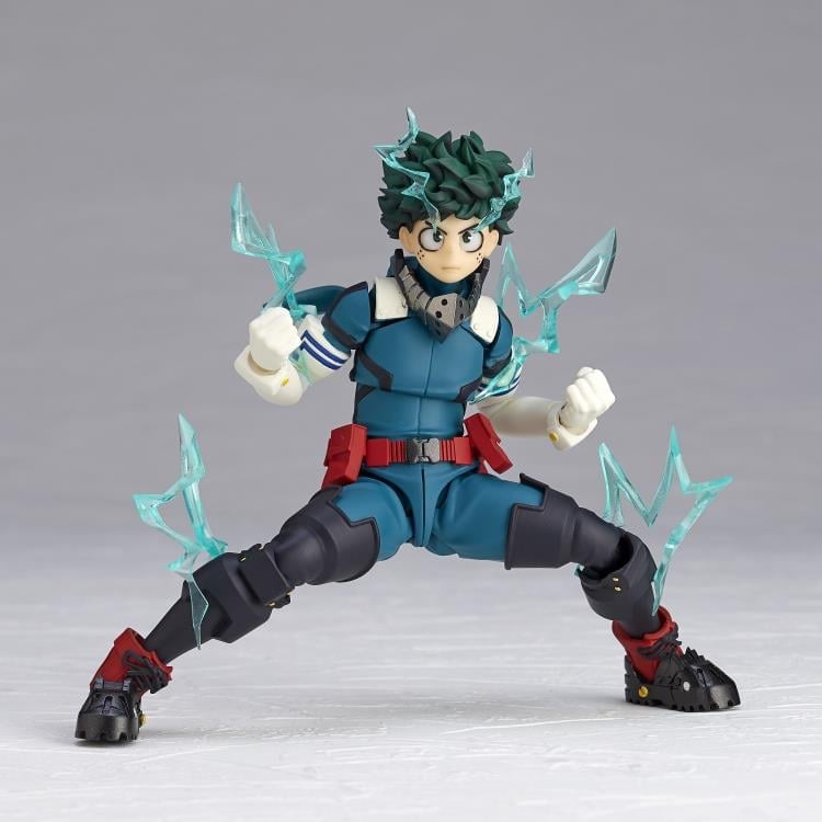 My Hero Academia Amazing Yamaguchi Revoltech NR049 Izuku Midoriya Action Figure (Reissue) Gallery Image 6