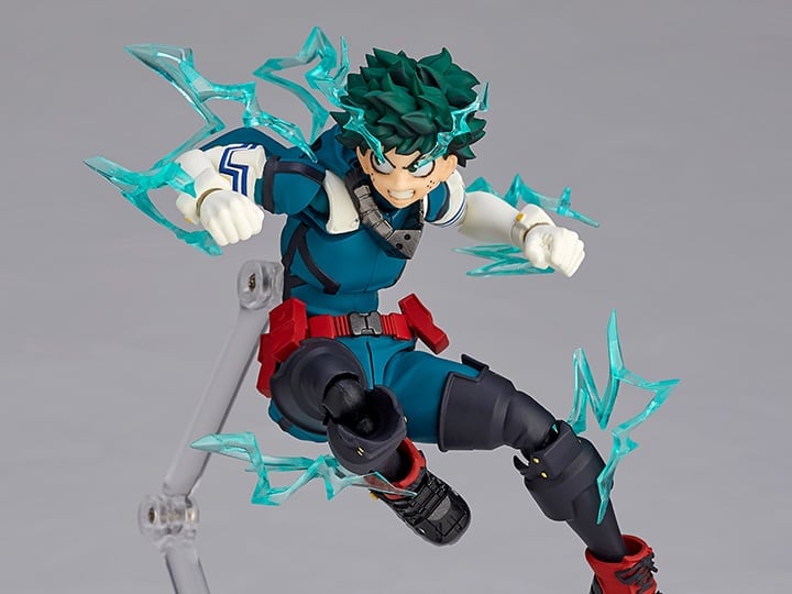 My Hero Academia Amazing Yamaguchi Revoltech NR049 Izuku Midoriya Action Figure (Reissue) Gallery Image 1