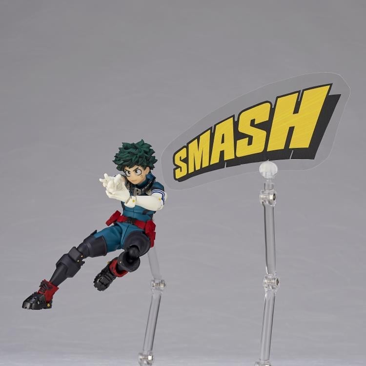 My Hero Academia Amazing Yamaguchi Revoltech NR049 Izuku Midoriya Action Figure (Reissue) Gallery Image 15