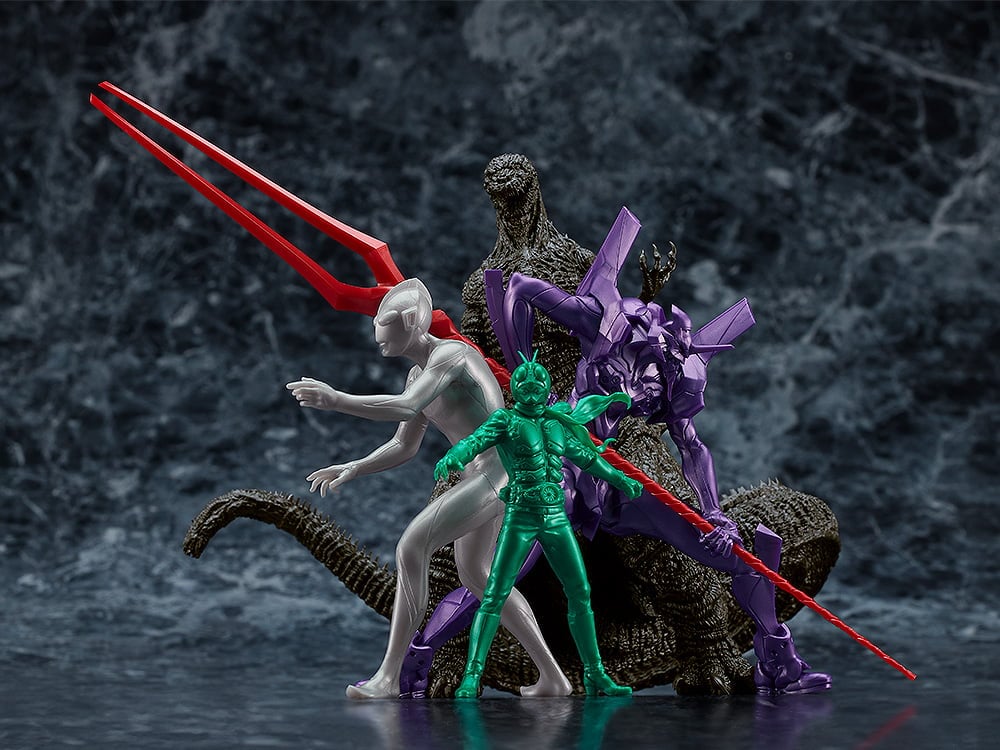 Shin Japan Heroes Universe PLAMAX MF-87 minimum factory Model Kit Set