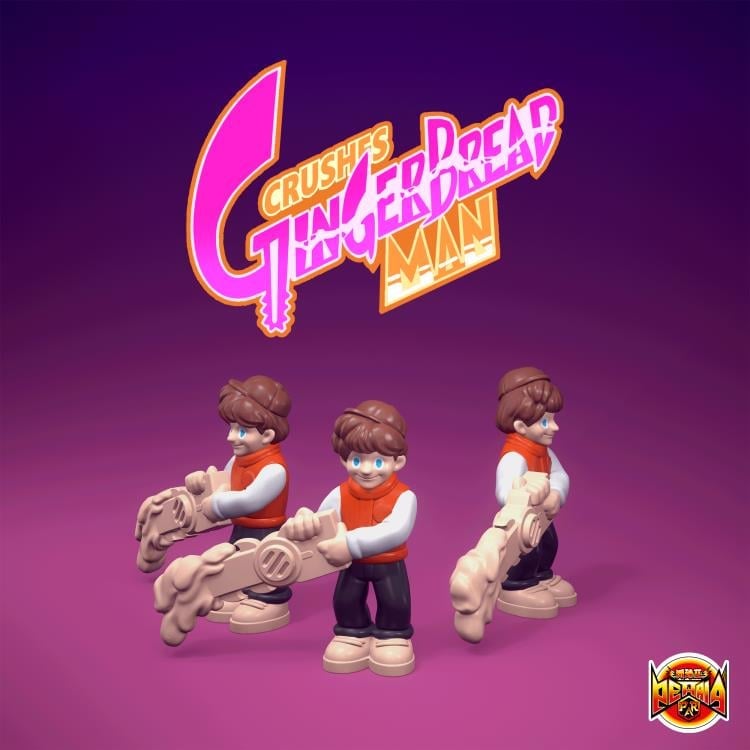 Mighty Hat Crushes Gingerbread Man Playset