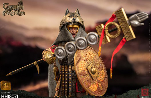 Imperial Legion Roman Team Flagman Bearer 1/12 Scale Action Figure Gallery Image 5