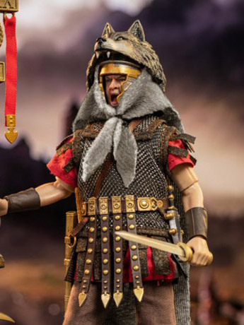Imperial Legion Roman Team Flagman Bearer 1/12 Scale Action Figure Gallery Image 2