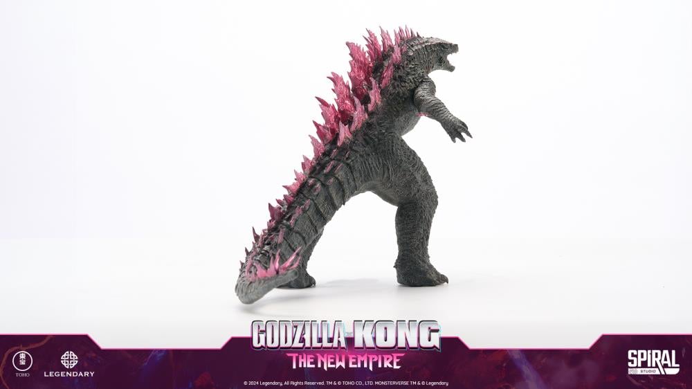 Godzilla x Kong: The New Empire Hall of Fame Godzilla Evolved Form (Heat Ray Ver.) Figurine Gallery Image 8