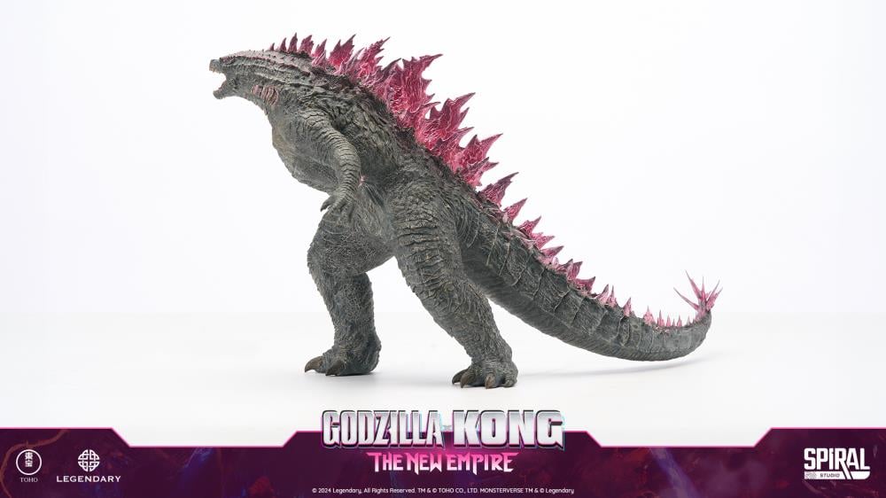 Godzilla x Kong: The New Empire Hall of Fame Godzilla Evolved Form (Heat Ray Ver.) Figurine Gallery Image 5