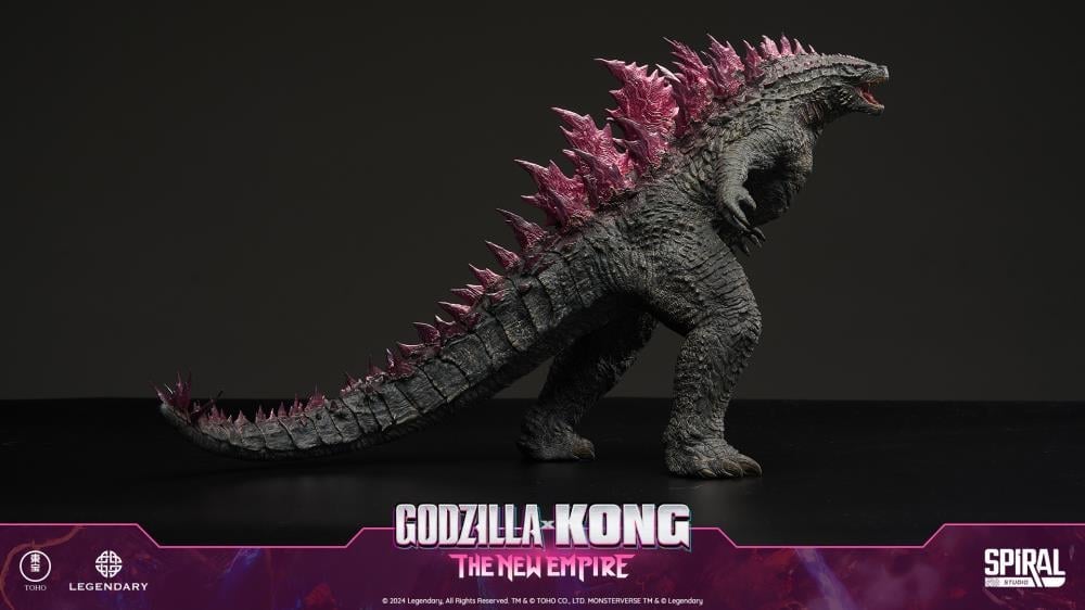 Godzilla x Kong: The New Empire Hall of Fame Godzilla Evolved Form (Heat Ray Ver.) Figurine Gallery Image 10