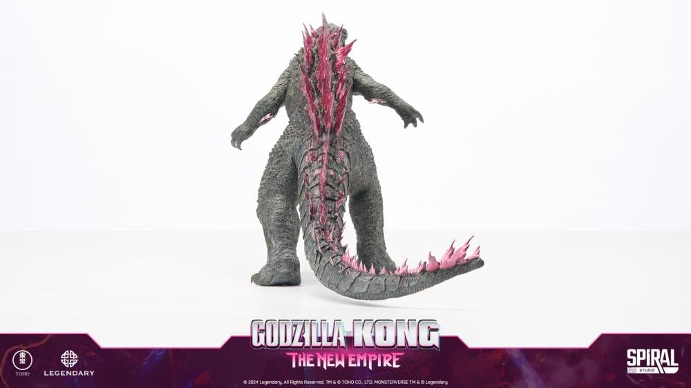 Godzilla x Kong: The New Empire Hall of Fame Godzilla Evolved Form (Heat Ray Ver.) Figurine Gallery Image 7
