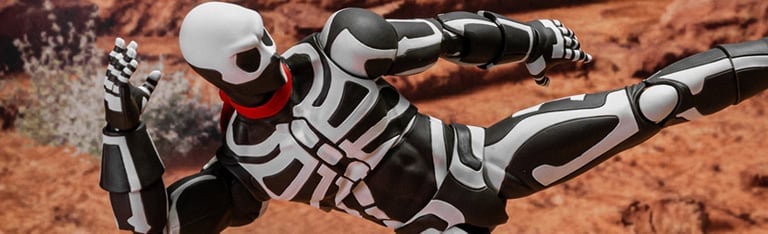 Image of Fighting EX Layer Skullomania 1/12 Scale BBTS Exclusive Action Figure