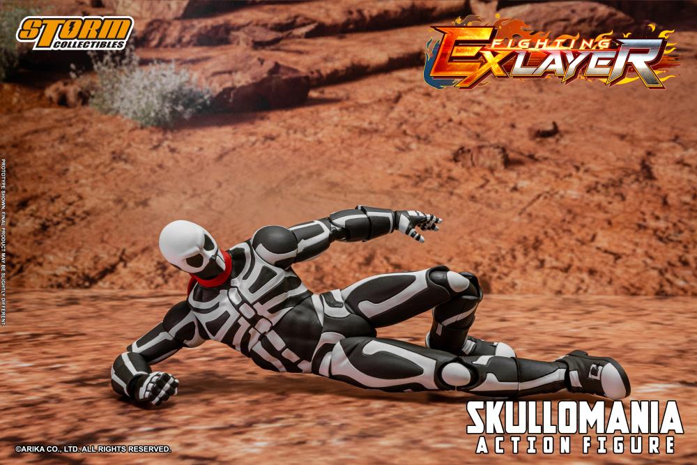 Fighting EX Layer Skullomania 1/12 Scale BBTS Exclusive Action Figure Gallery Image 11