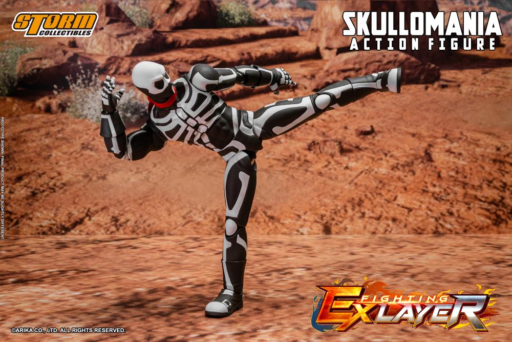 Fighting EX Layer Skullomania 1/12 Scale BBTS Exclusive Action Figure Gallery Image 12