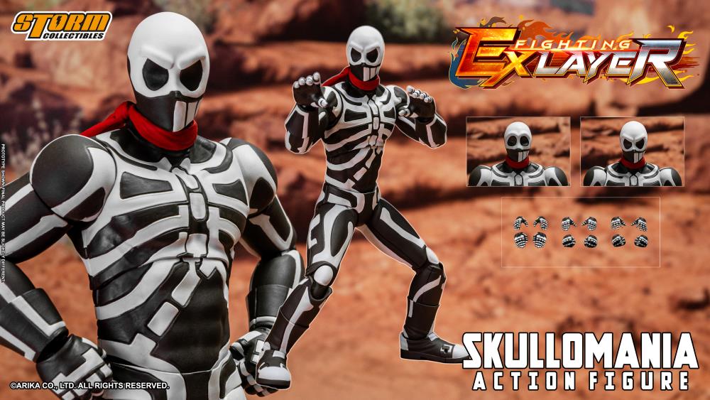 Fighting EX Layer Skullomania 1/12 Scale BBTS Exclusive Action Figure Gallery Image 20