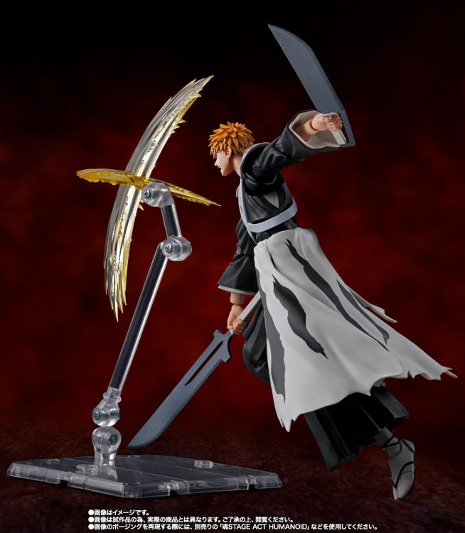 Bleach: Thousand-Year Blood War S.H.Figuarts Ichigo Kurosaki (Dual Zangetsu) Action Figure Gallery Image 6