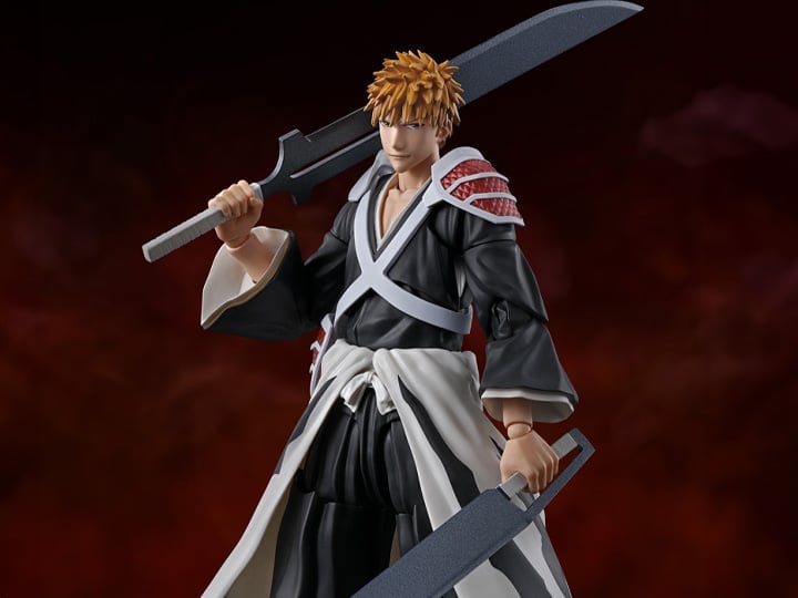 Bleach: Thousand-Year Blood War S.H.Figuarts Ichigo Kurosaki (Dual Zangetsu) Action Figure Gallery Image 1