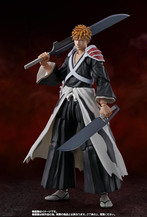 Bleach: Thousand-Year Blood War S.H.Figuarts Ichigo Kurosaki (Dual Zangetsu) Action Figure Gallery Image 3