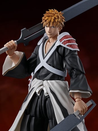 Bleach: Thousand-Year Blood War S.H.Figuarts Ichigo Kurosaki (Dual Zangetsu) Action Figure Gallery Image 2