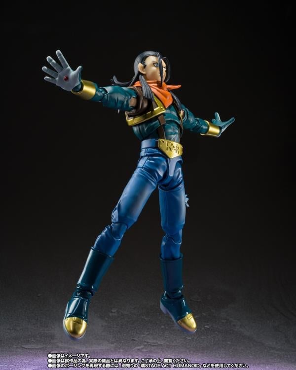 Dragon Ball GT S.H.Figuarts Super Android 17 Exclusive Action Figure Gallery Image 7