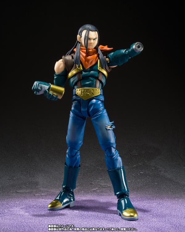 Dragon Ball GT S.H.Figuarts Super Android 17 Exclusive Action Figure Gallery Image 6