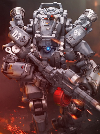 Dark Source God of War 86-II 03 High Mobility Assault Mech 1/25 Scale Action Figure Gallery Image 2
