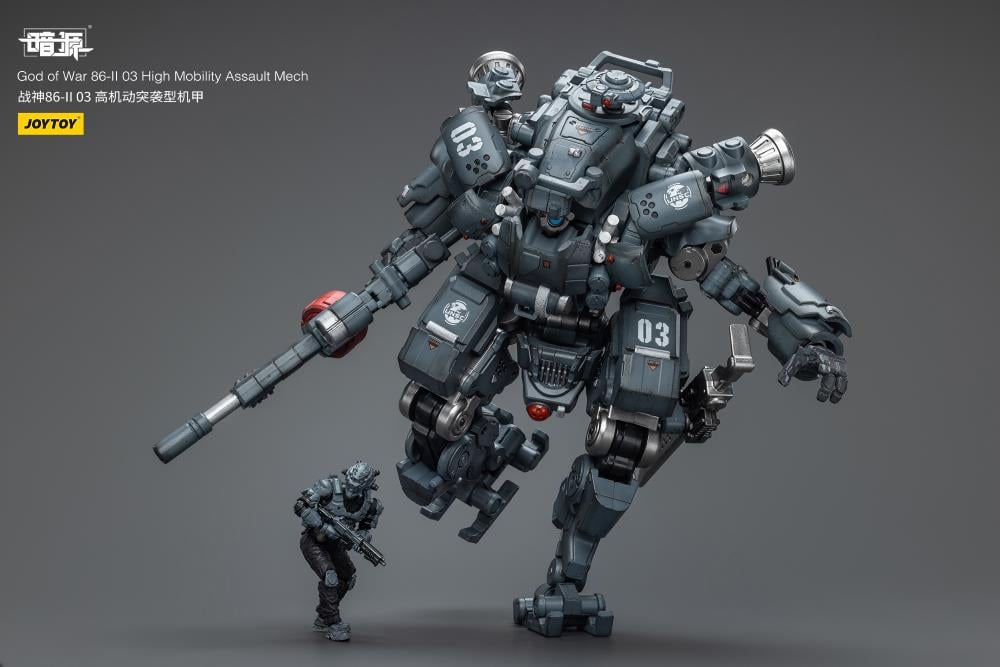 Dark Source God of War 86-II 03 High Mobility Assault Mech 1/25 Scale Action Figure Gallery Image 6