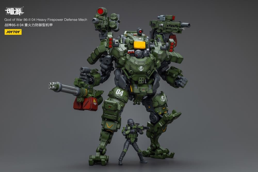 Dark Source God of War 86-II 04 Heavy Firepower Defense Mech 1/25 Scale Action Figure Gallery Image 5