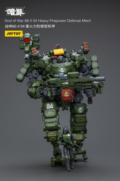 Dark Source God of War 86-II 04 Heavy Firepower Defense Mech 1/25 Scale Action Figure Gallery Image 8
