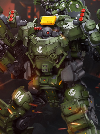 Dark Source God of War 86-II 04 Heavy Firepower Defense Mech 1/25 Scale Action Figure Gallery Image 2