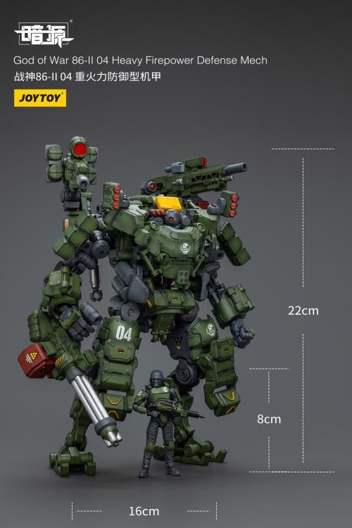 Dark Source God of War 86-II 04 Heavy Firepower Defense Mech 1/25 Scale Action Figure Gallery Image 14