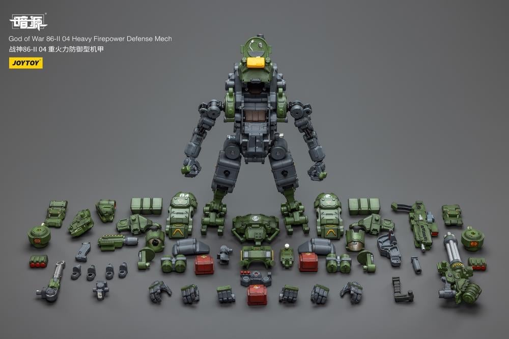 Dark Source God of War 86-II 04 Heavy Firepower Defense Mech 1/25 Scale Action Figure Gallery Image 13